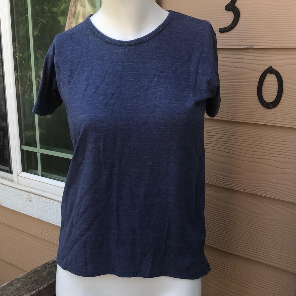 Lularoe Basic Tee Blue